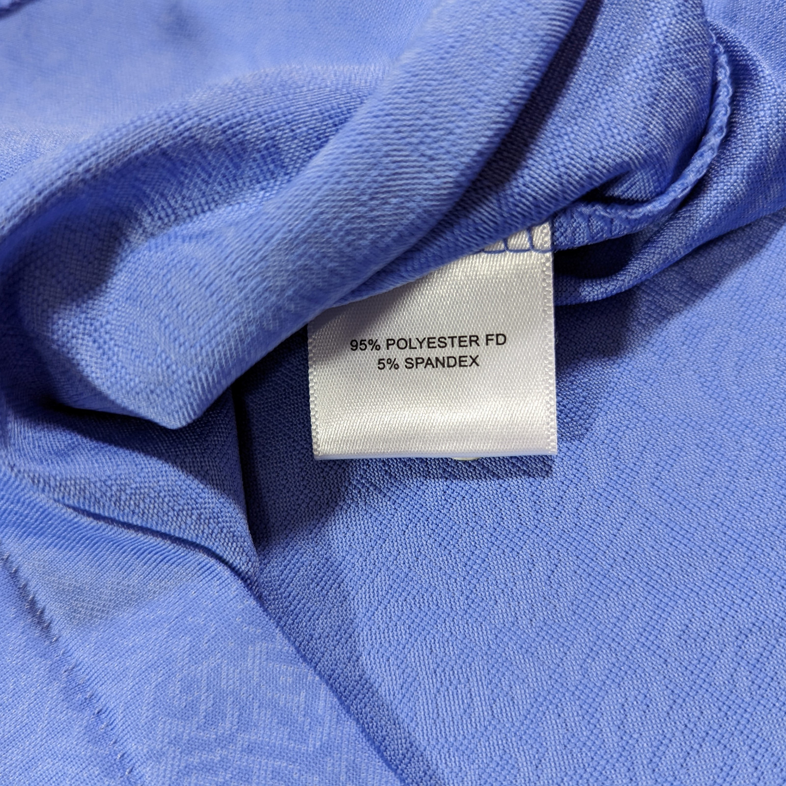 Peter Millar Calaveras Performance Jacquard Polo Size M Medium Blue Batik