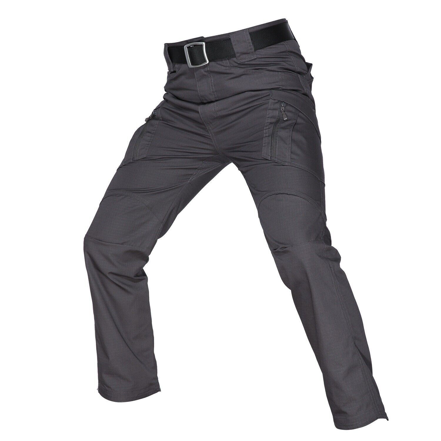 Men Tactical Cargo Pants Outdoor Hiking Soldier Multi Pocket Work Trouser Combat