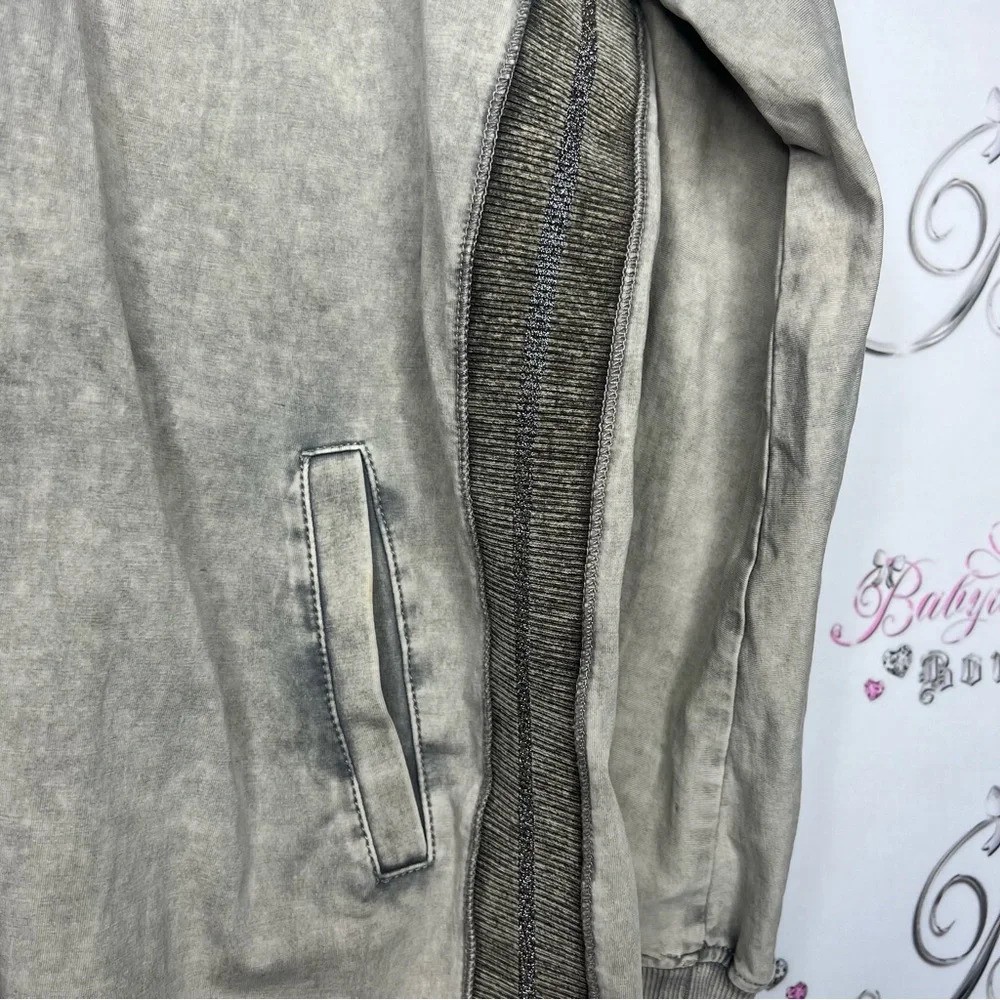 Sandwhich_ cardigan sparkly distressed soft sweater glitter beige taupe cream