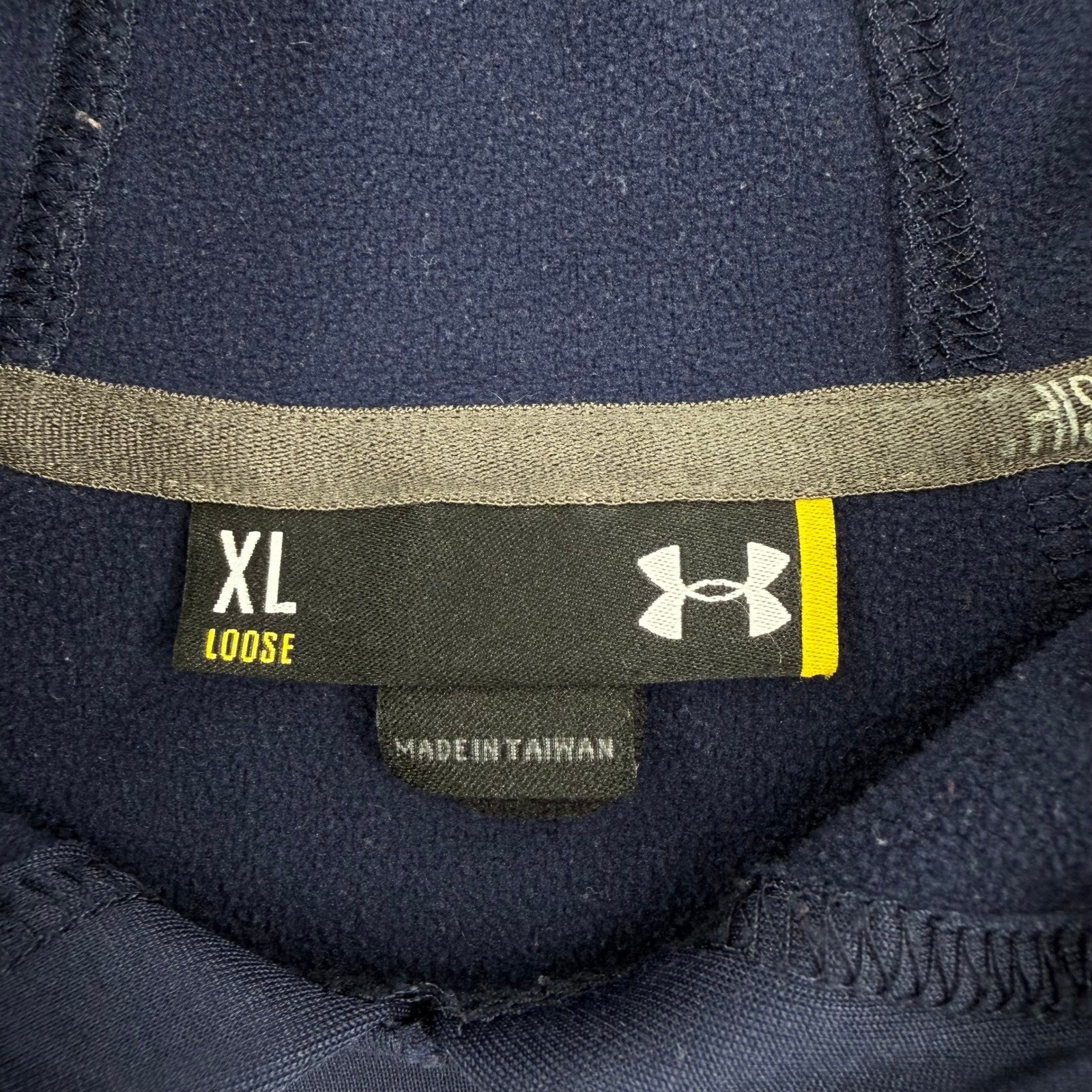 Under Armour Hoodie Mens XL Blue Notre Dame Shamrock Series 2014 UM8762ND1