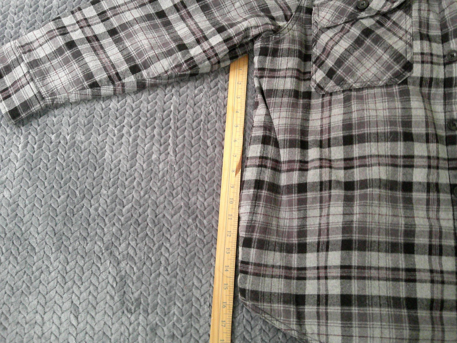 Outdoor Life Multicolor Plaid Button Up Flannel Jacket Long Sleeve Mens Size XL