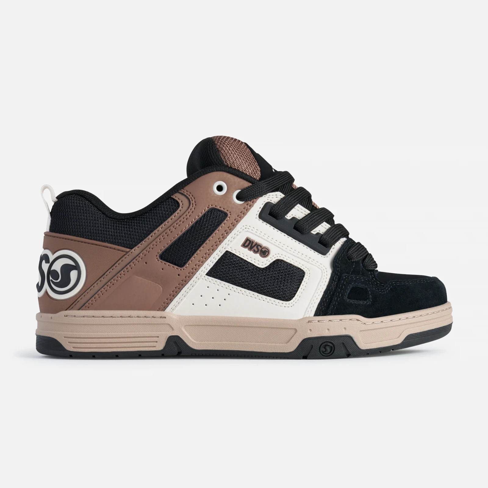 DVS Comanche – BLACK/TAUPE/BROWN – (NEW/ALL SIZES)🟤