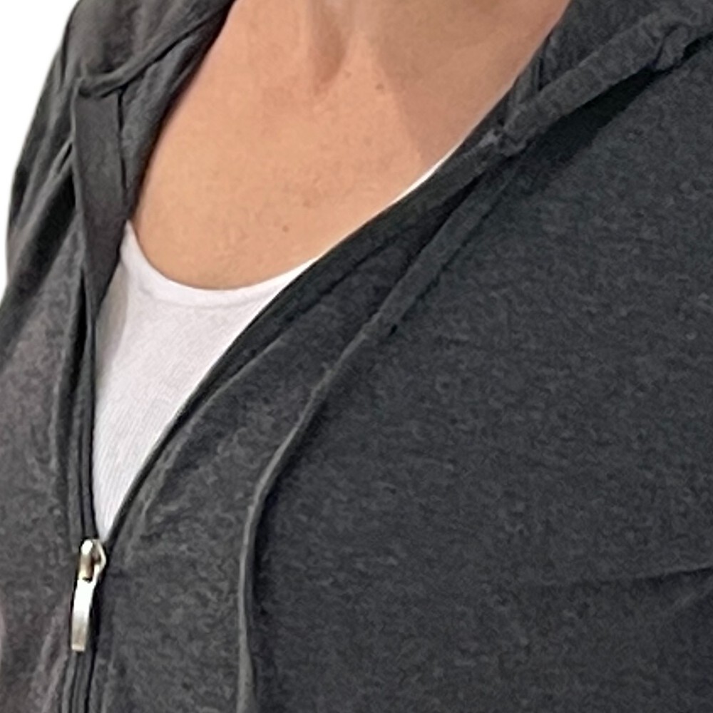 Women’s Active Casual Thin Cotton Zip Up Hoodie Jacket