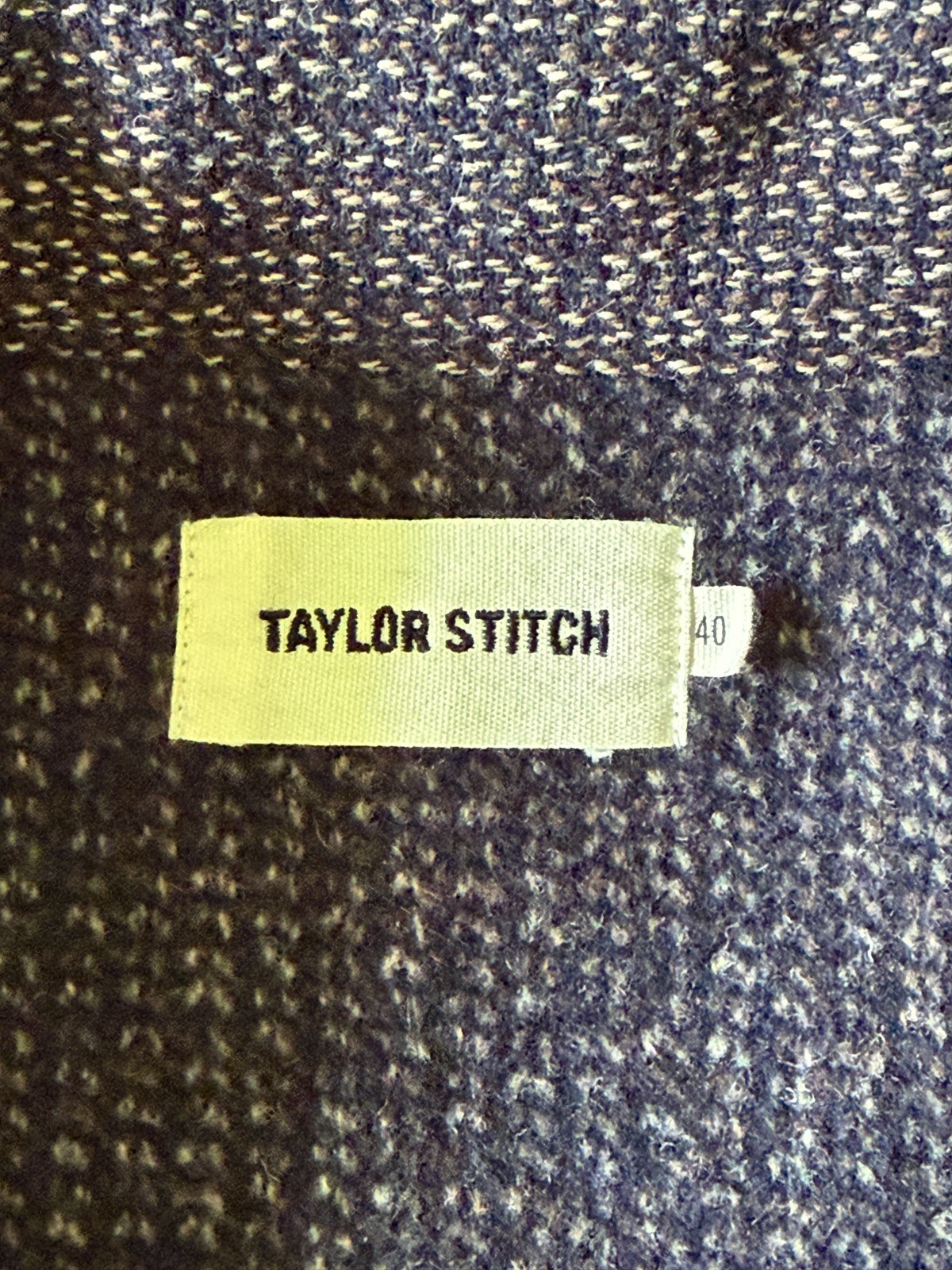 Taylor Stitch The Decker Jacket Men’s 40 Medium Wool Beach Cloth Fits SMALL