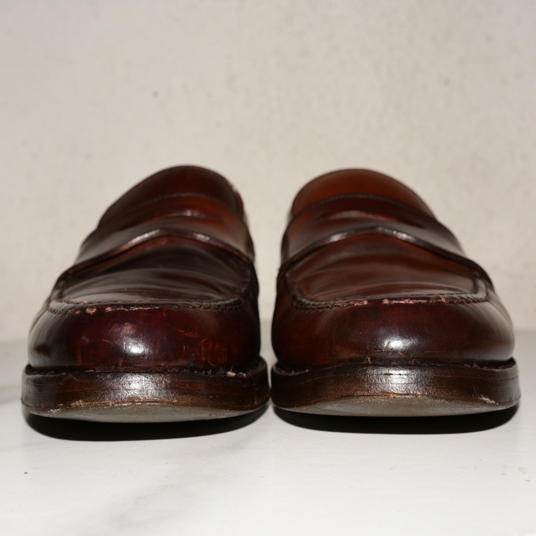 Polo Ralph Lauren England Shell Cordovan Penny Loafer Men US 9.5 D