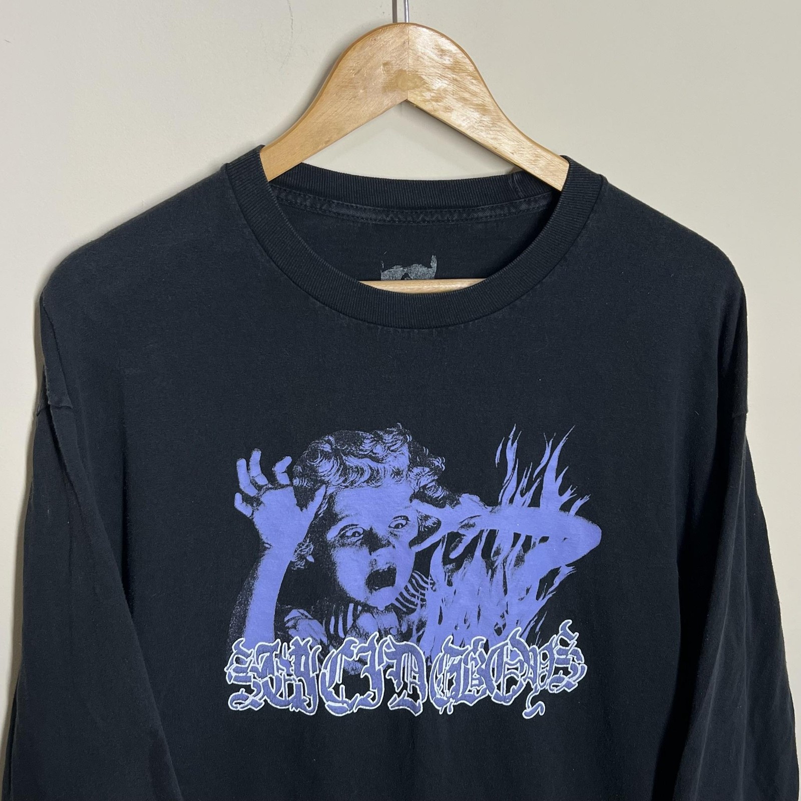 G59 Suicideboys Long Sleeve Shirt Mens XL Black Horror Graphic Rap Tee T-Shirt