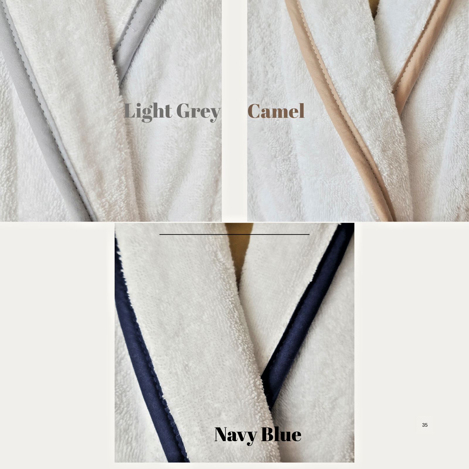 Personalized Couples Bathrobe His and Hers Matching Wedding Gift Turkish Cotton