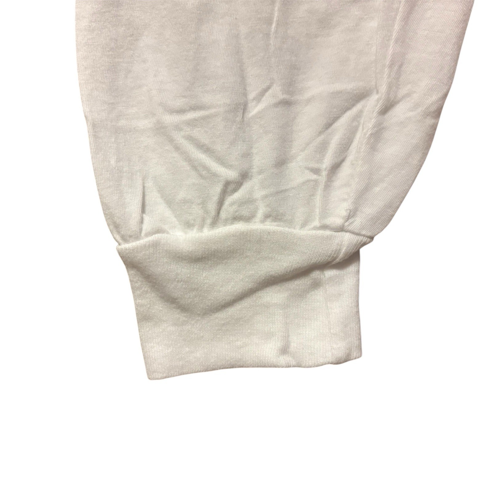 Vintage Race Brand Goldstar White Henley L/S T-Shirt Tee Mens Size 42