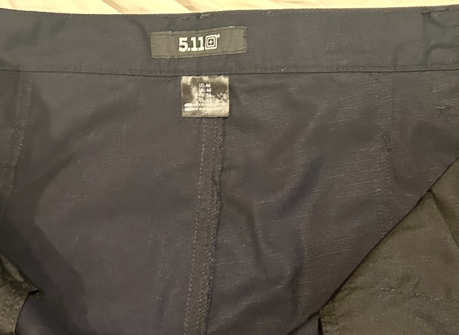 5.11 Tactical Men Taclite Pro Lightweight Performance Pants 46X31 Dark Navy NWOT