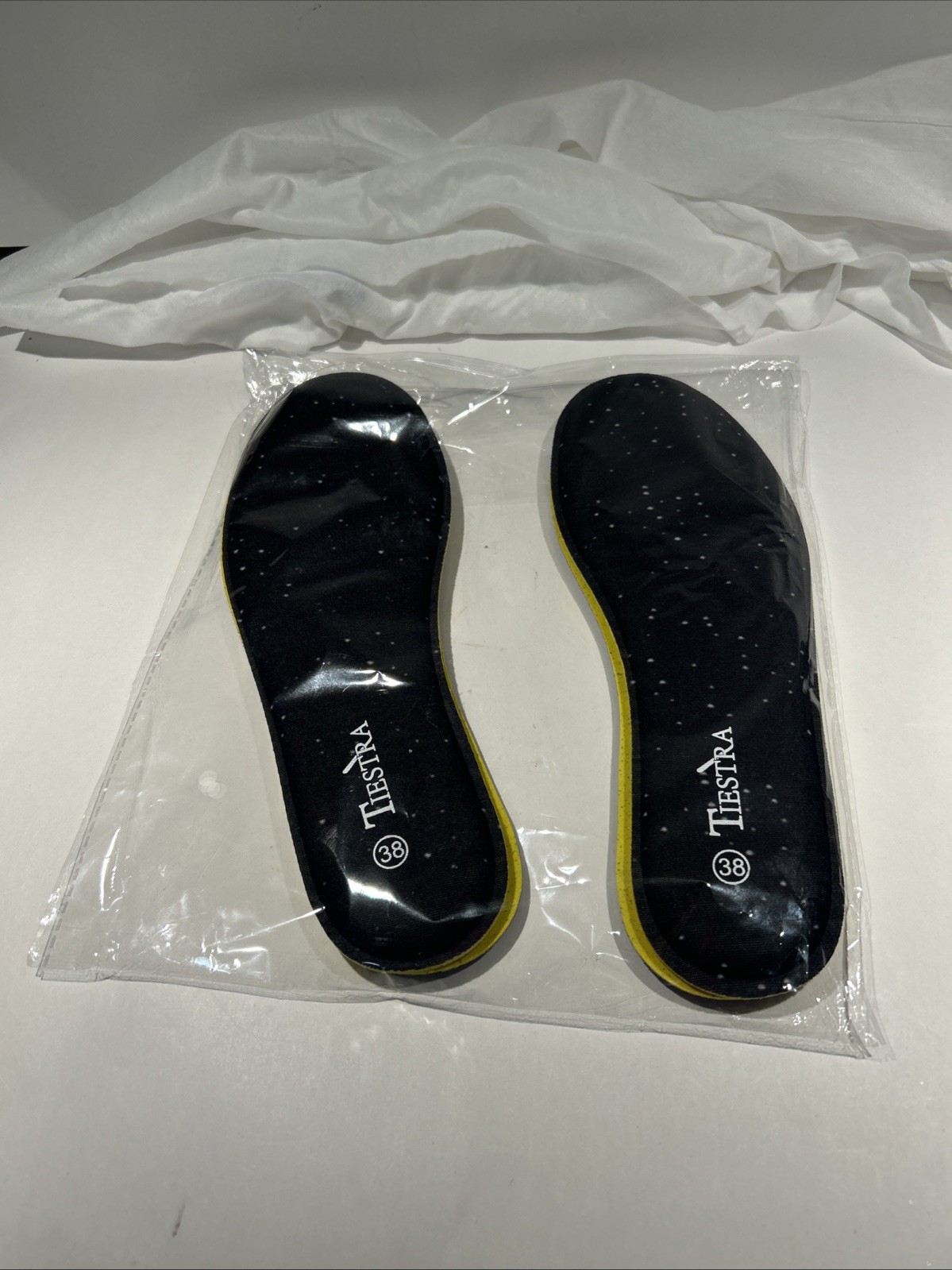 Tiestra Shoe Inserts Memory Foam Insoles Comfort Insoles for Men and Women Sz 38