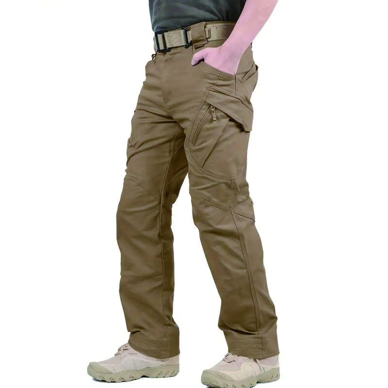 Men’s Cargo Work Pants Lightweight Water Resistant Comfortable Multi-Pocket