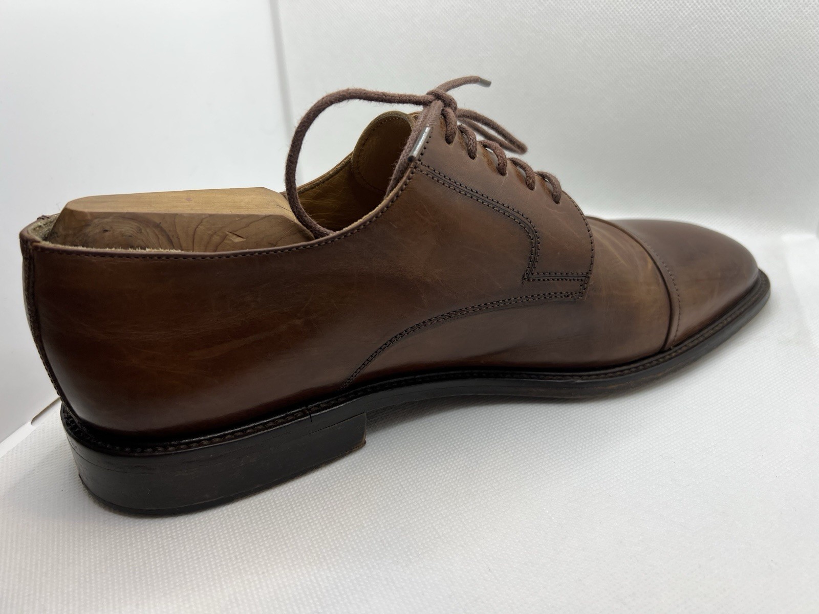 J. Murphy by Johnston Murphy 59-11056 Men’s 9M Novick Cap Toe Shoes