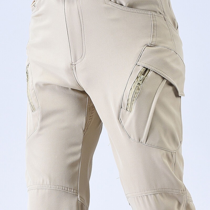 Men’s Cargo Work Pants Lightweight Water Resistant Comfortable Multi-Pocket