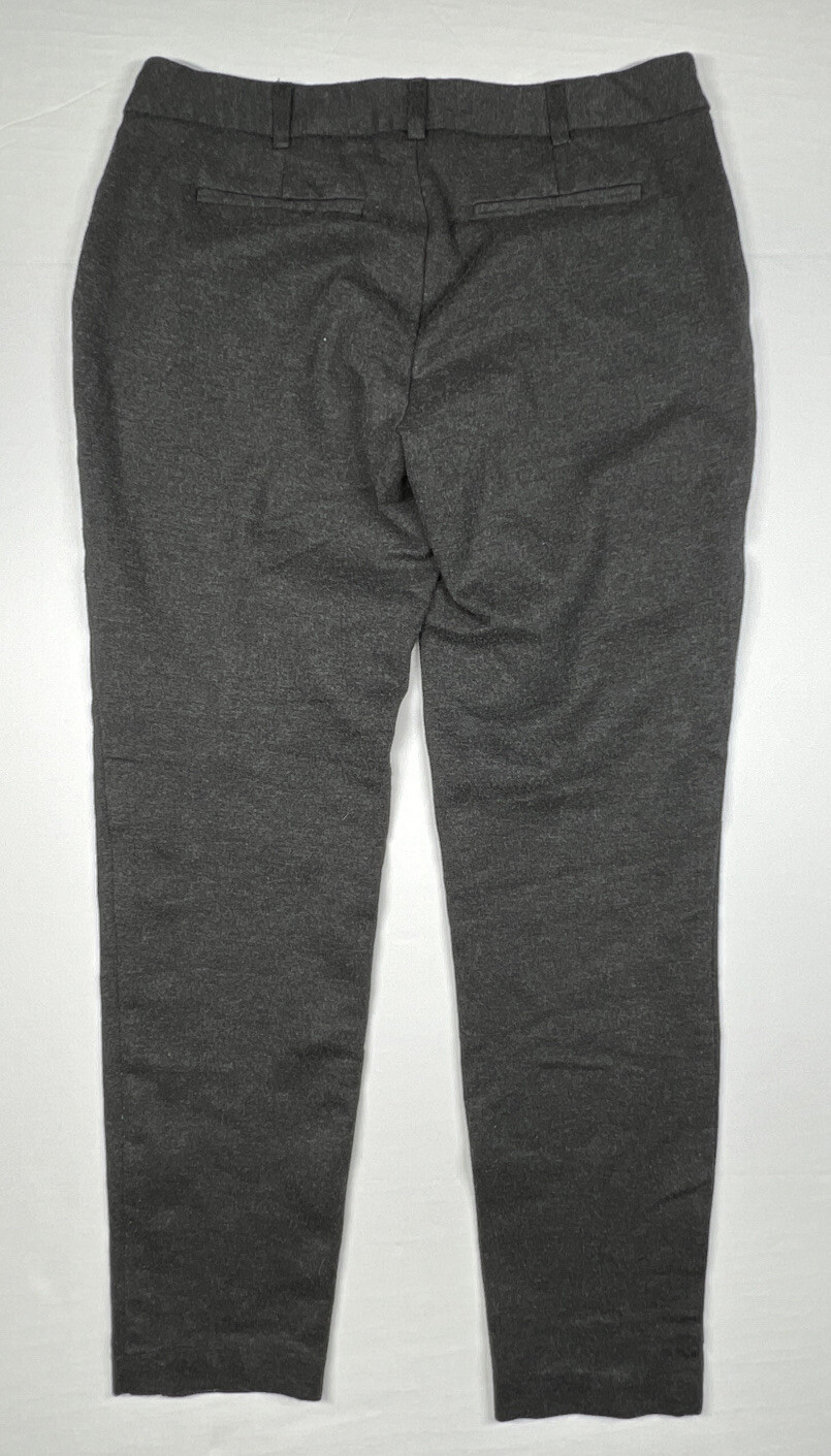 Willi Smith Womens Size 6 Rayon Nylon Spandex Blend Dark Gray Pants Zip Pocket