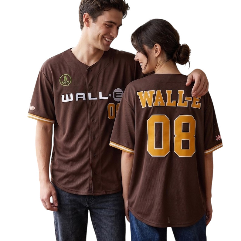 Wall-E 2008 Love Found Me Birthday Gift For Fan Baseball Jersey Shirt