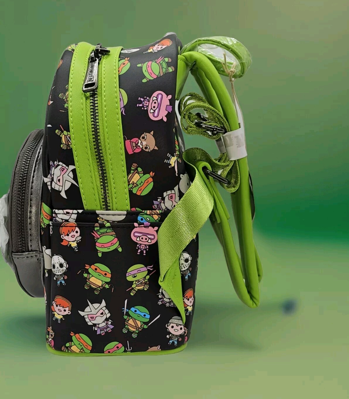 Teenage Mutant Ninja Turtles Cap AOP Unisex Double Strap Shoulder Bag & Poster
