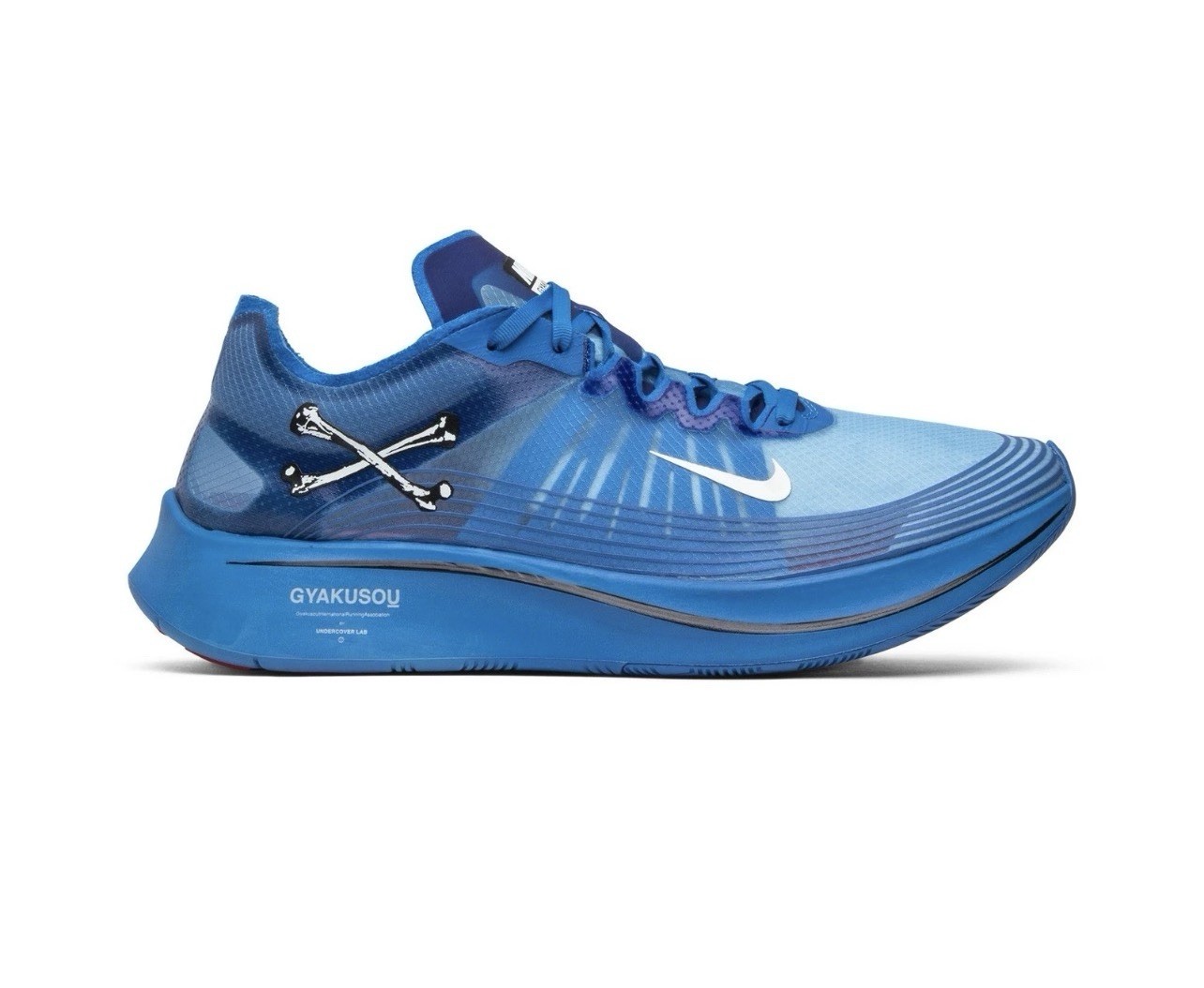 Nike Zoom Fly Undercover Gyakusou Jun Takahashi Blue Nebula AR4349 400 Size 6.5