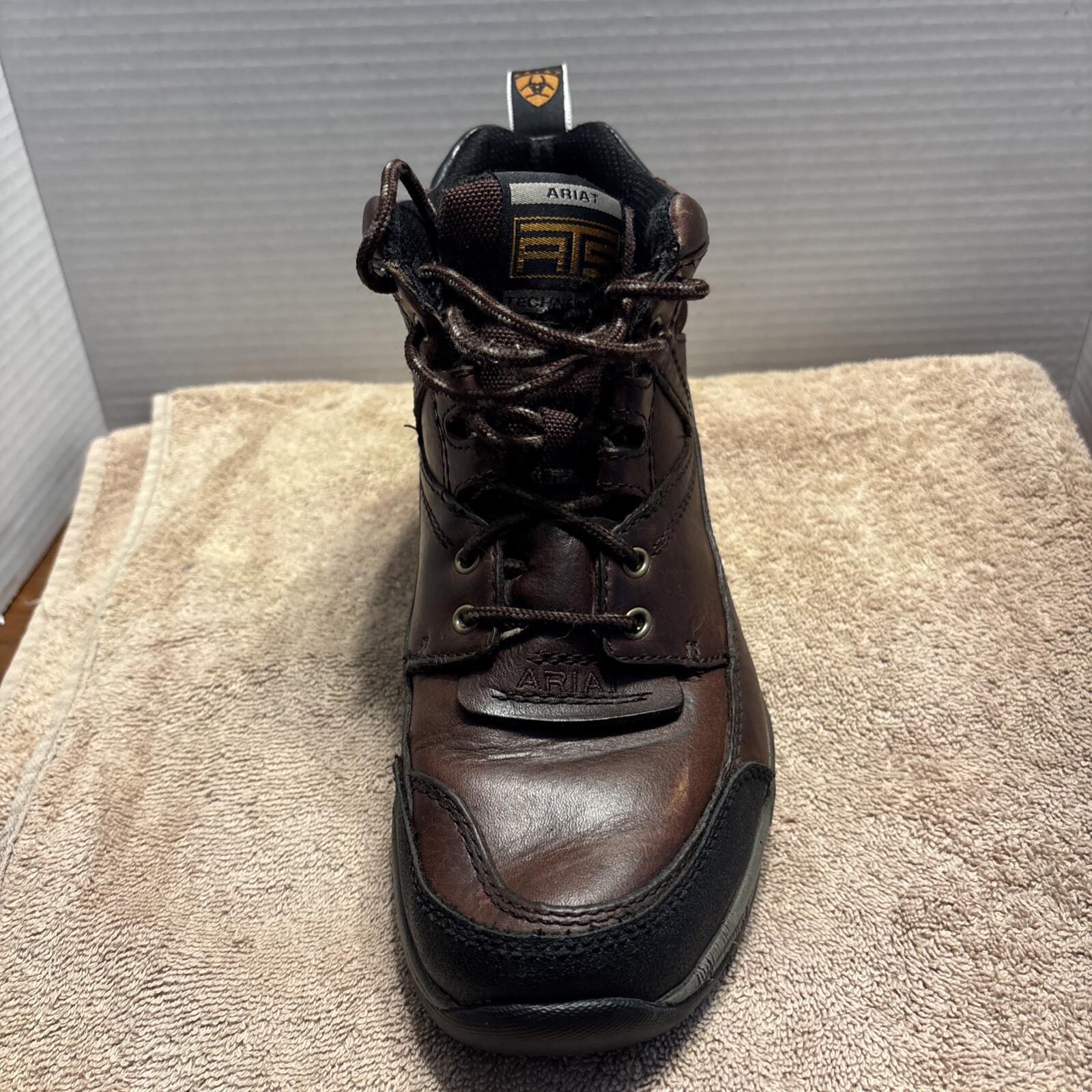 Ariat Boots 10004138 ATS Advanced Torque Technology Brown – WMS Size 9 B Working