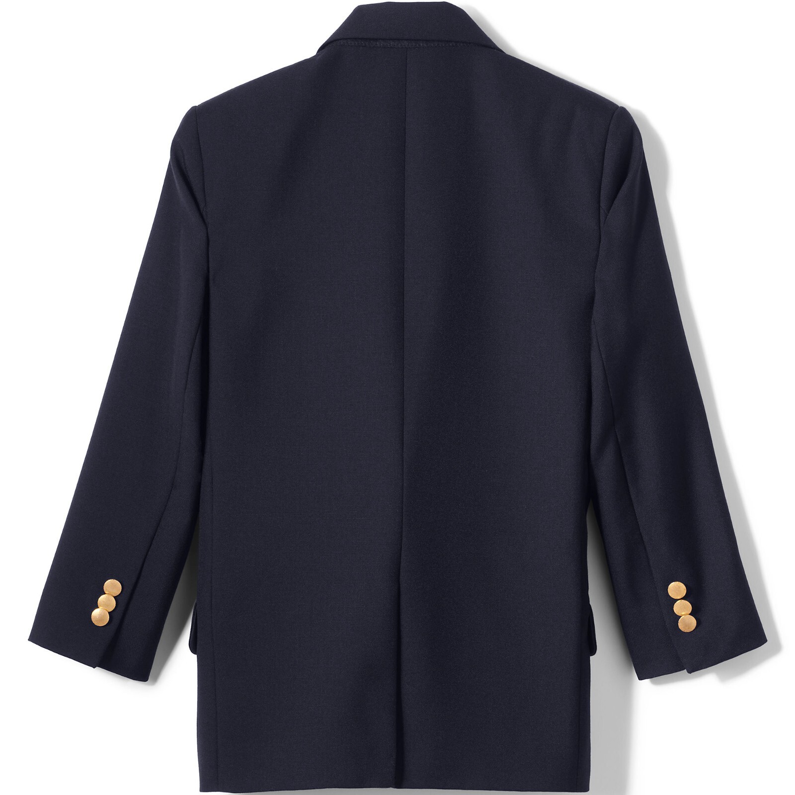 Lands’ End School Uniform Boys Hopsack Blazer Deep Navy Choose size