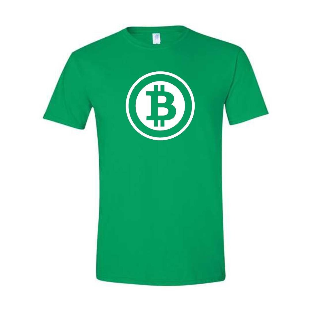Bitcoin Logo Crypto Symbol Tshirt Cryptocurrency Tee Print DTF T-Shirt S/5XL
