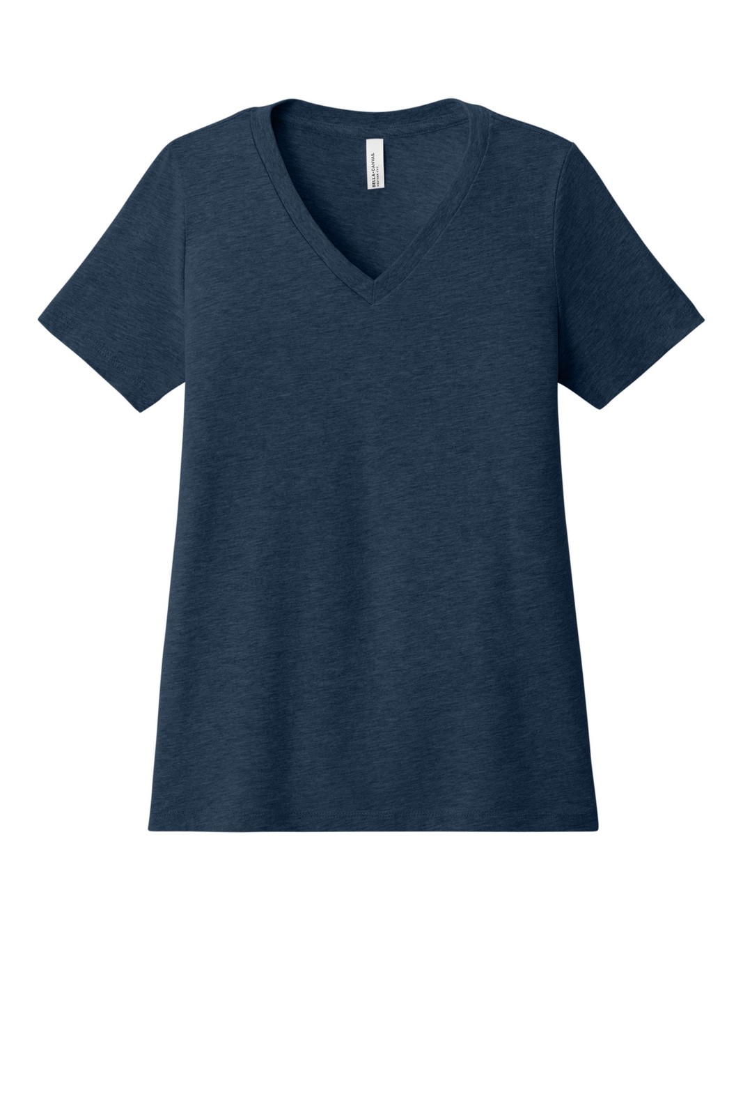 BELLA+CANVAS Women’s Relaxed Heather CVC V-Neck Tee BC6405CVC