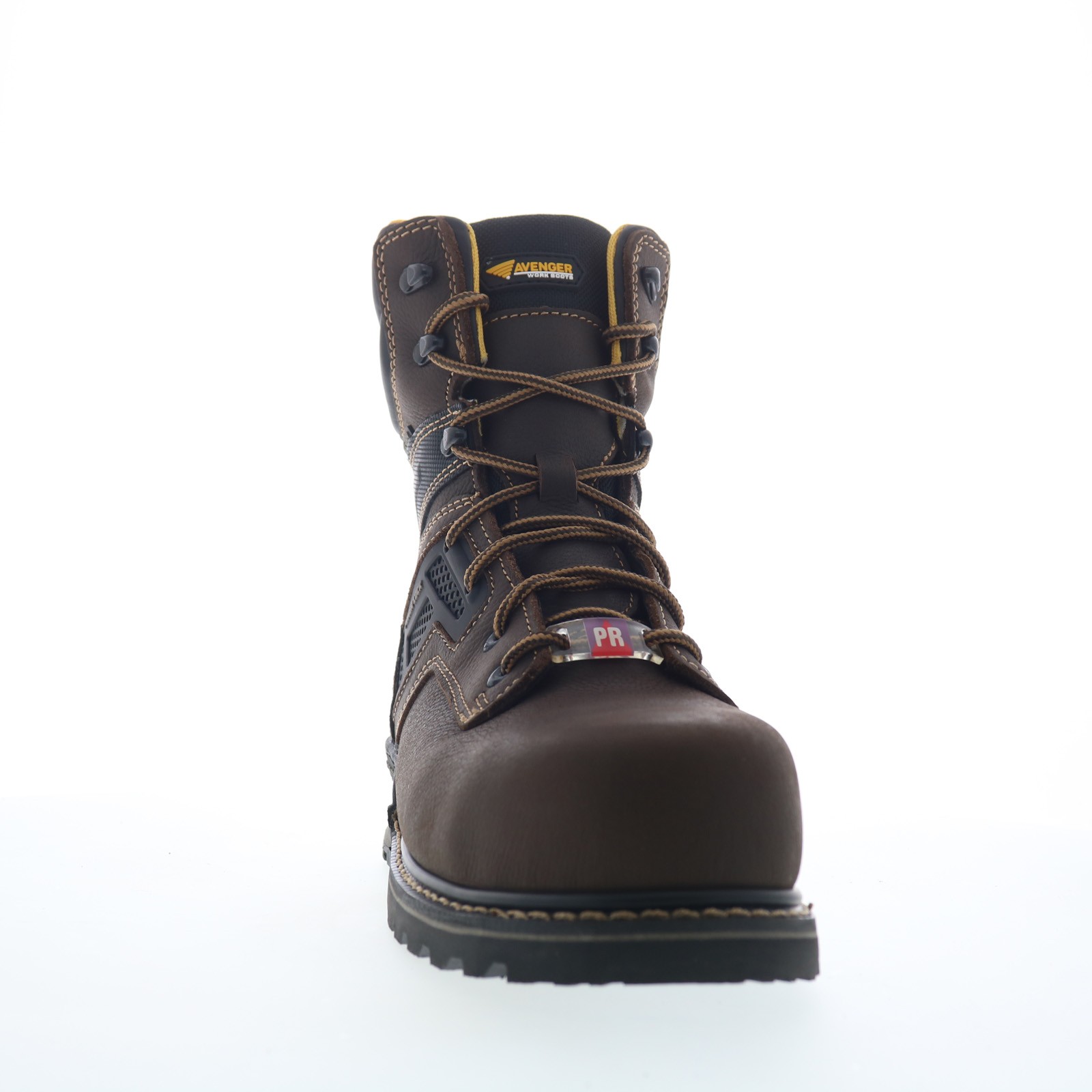 Avenger A-Max Dozer 8 – Composite Toe WP EH PR SR Mens Brown Work Boots