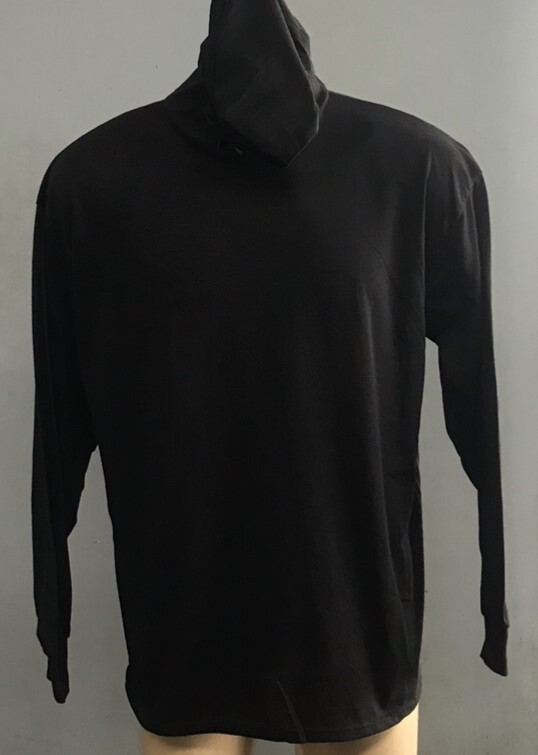MEN HOODED T SHIRT LIGHT WEIGHT OUT DOOR WORK HOODIE LONG SLEEVE ACTIVE T-SHIRT