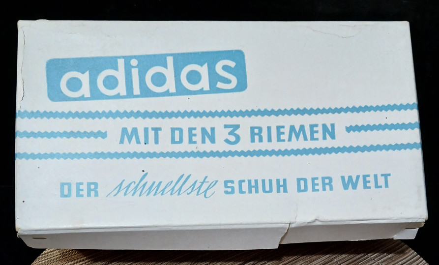 🟥Vintage Adidas Intervall Track Spikes West Germany w/ Box 1960s–70s Dassler 🟦