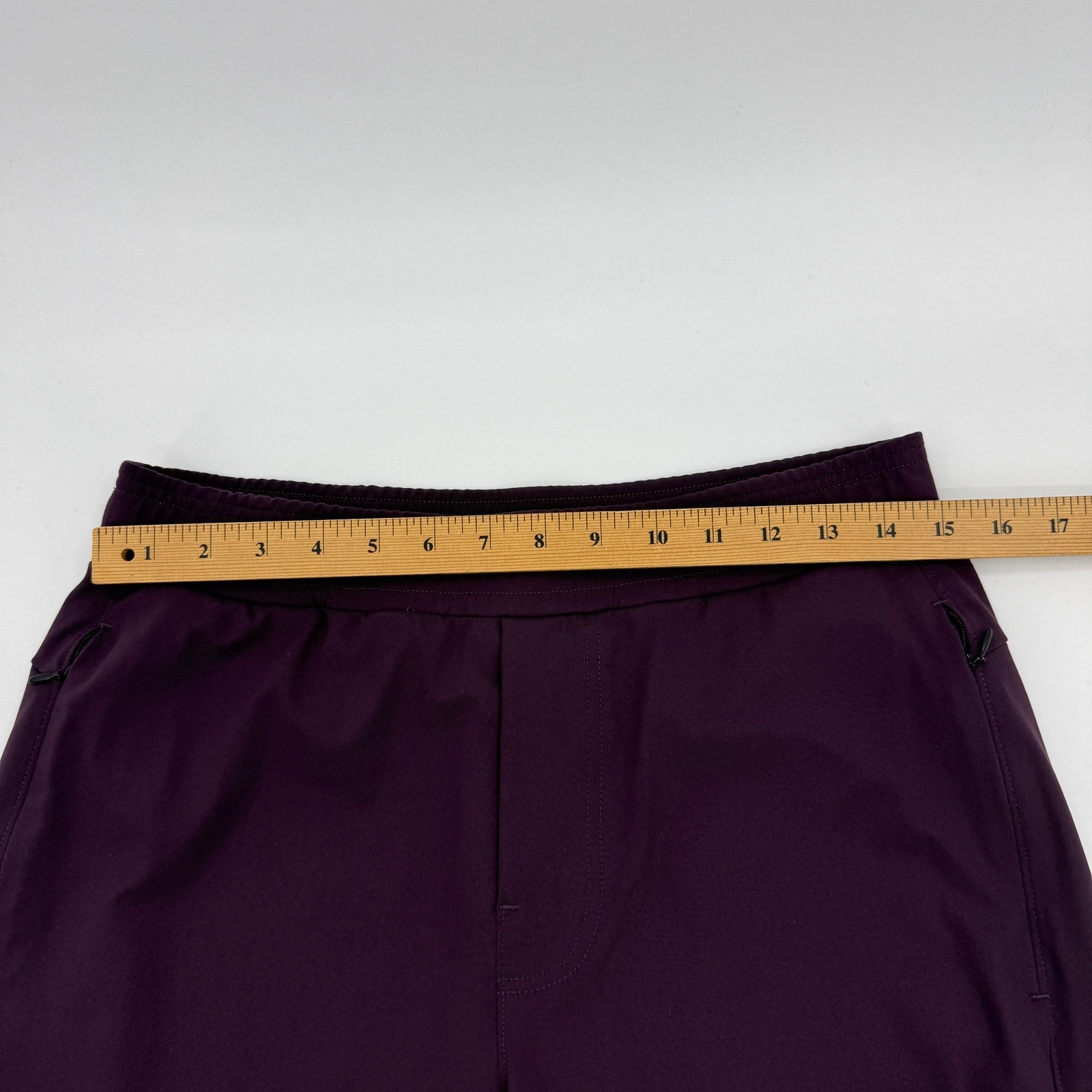 PUBLIC REC Mens All Day Every Day Pant Size 32 Merlot Stretch Jersey Tapered Leg
