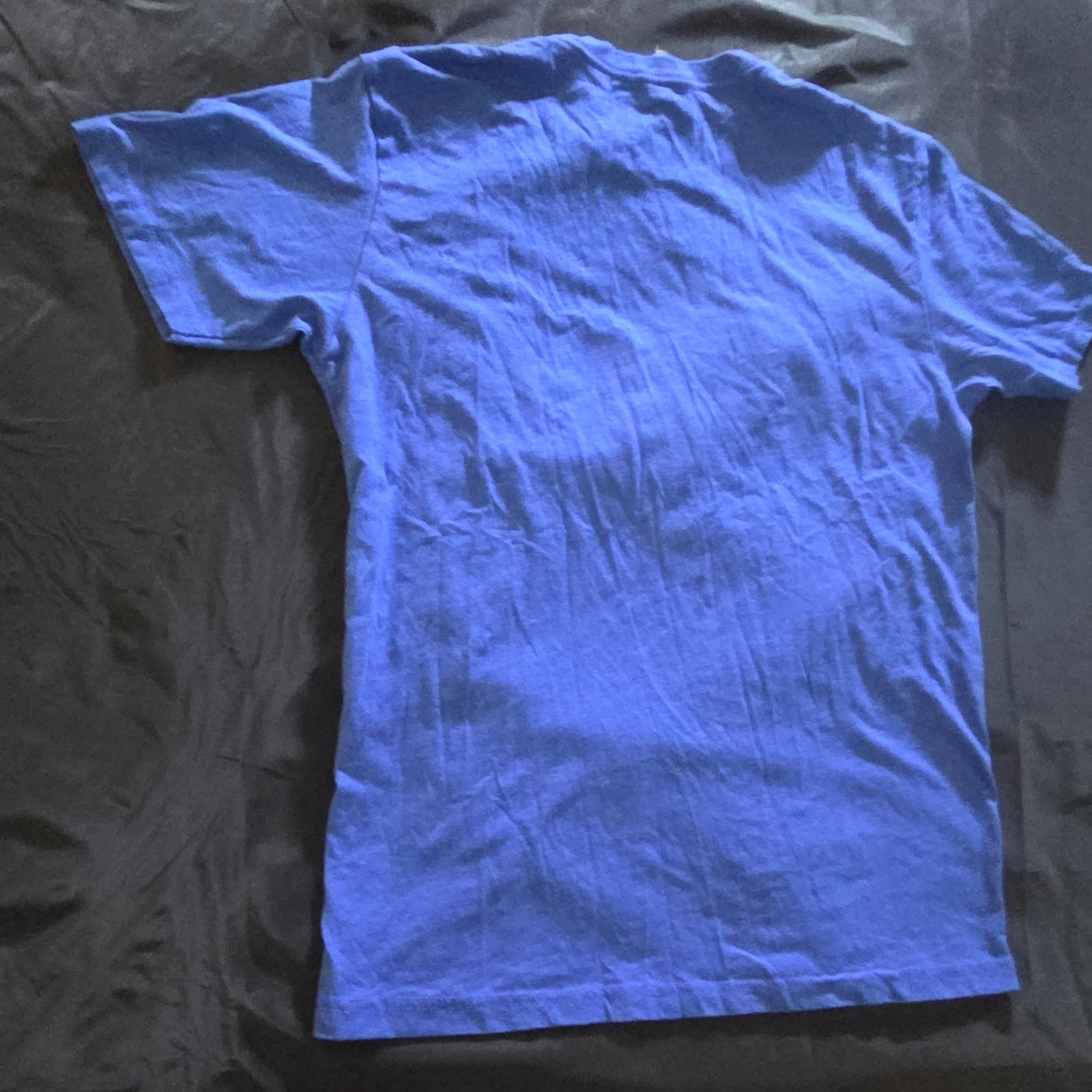 Graphic Blue T-Shirt Beer Shop Size Medium Short Sleeve