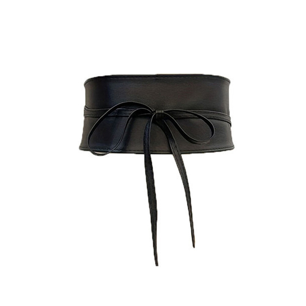 Women Waistband Bowknot High Waist Corset Belt Wide Sash Ribbon Tie Dress DIY