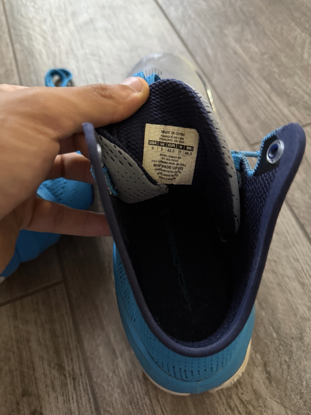 Under Armour Curry 2 Providence Road Blue/Gray Basketball Sneakers