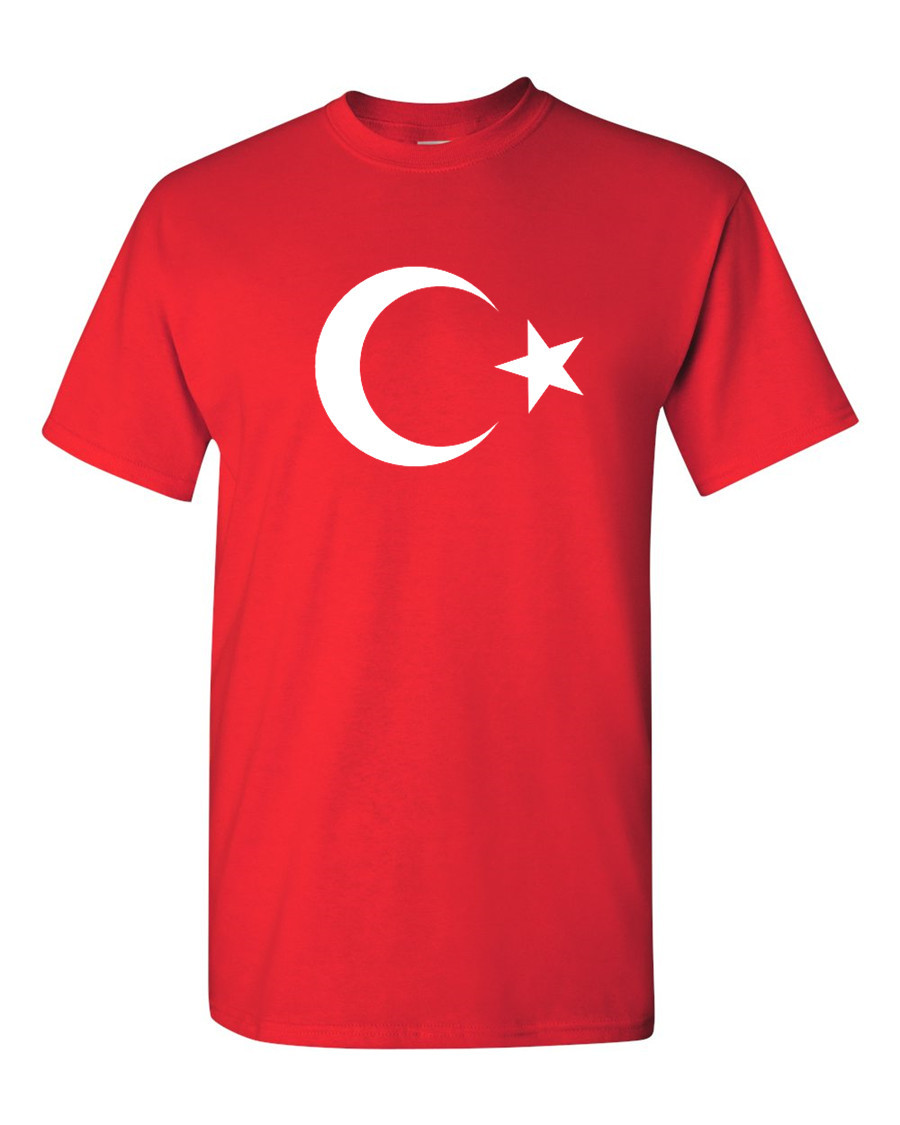 Turkey T shirt Turkish Flag National Team T-shirt Turkiye Moon Pride Tee Türkiye