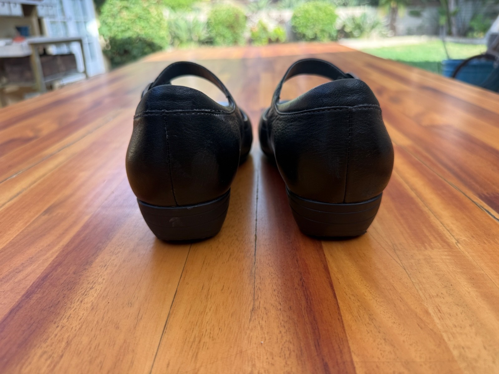 Dansko Women’s Fawna Nappa Leather Mary Jane Shoes Black (EU)39 (US)8.5-9 W Wide