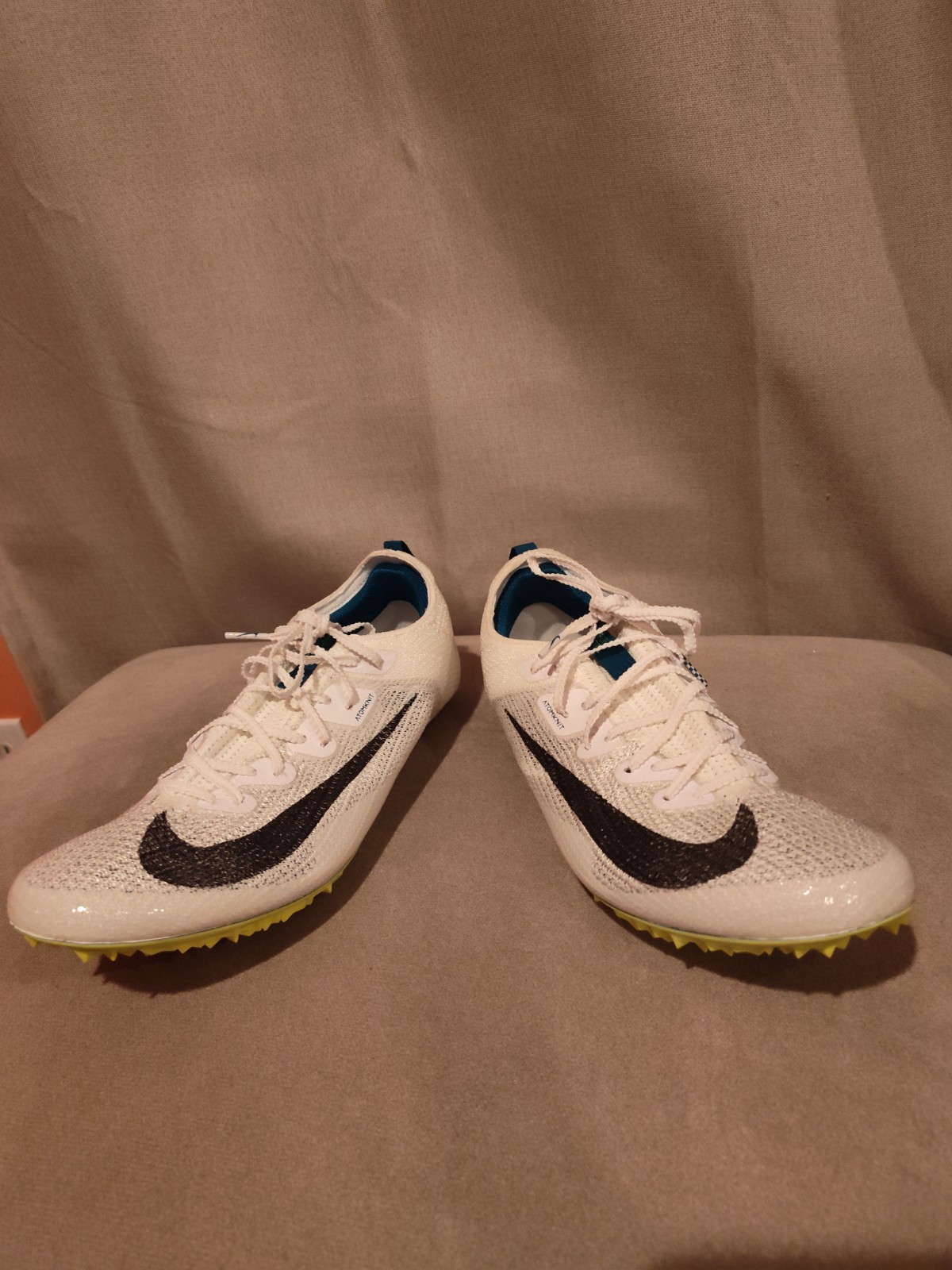 Size 10 Nike Men’s Zoom Superfly Elite 2 Racing Spikes FZ9662-100 NW/OB