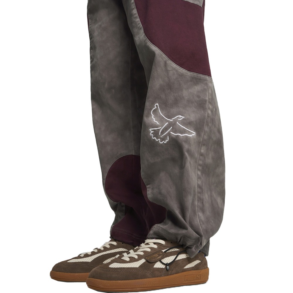 PUMA X Kidsuper Drawstring Track Pants Mens Purple Casual Athletic Bottoms 6240