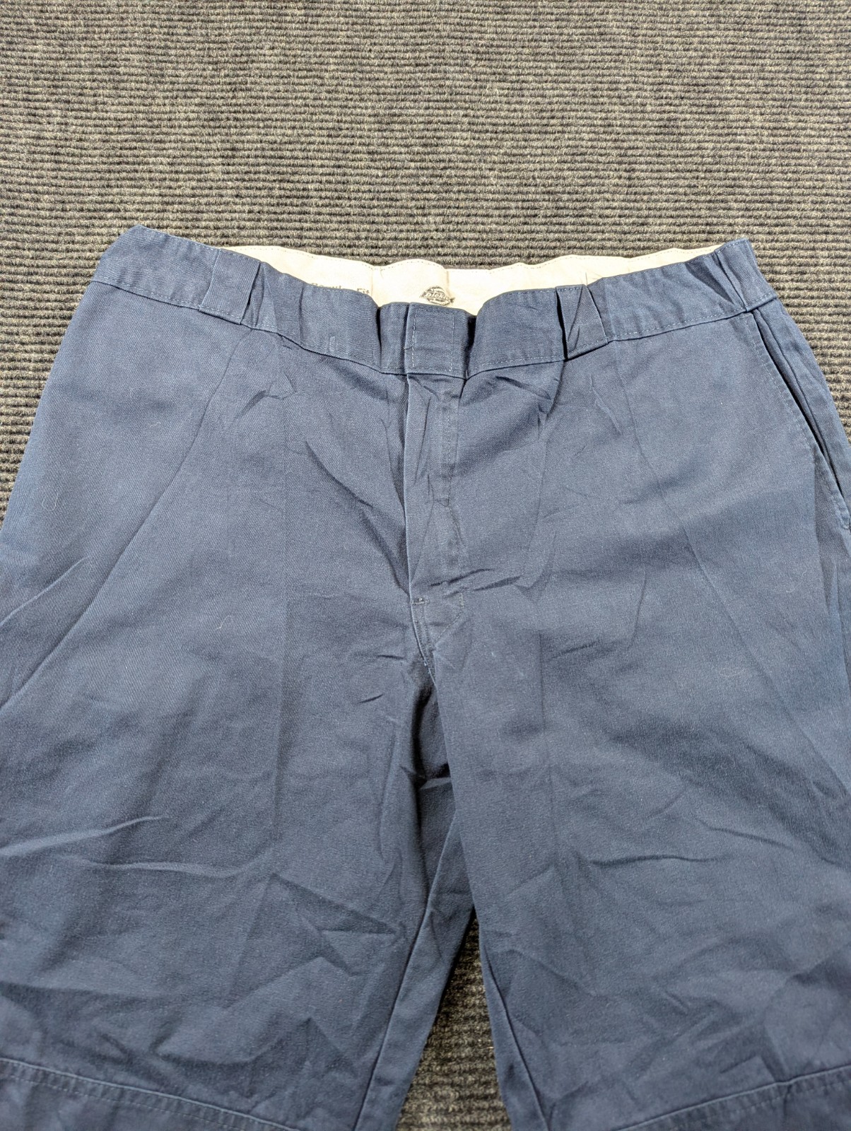 Dickies Double Knee Work Pants Mens 38×30 Blue Regular Fit High Rise Workwear