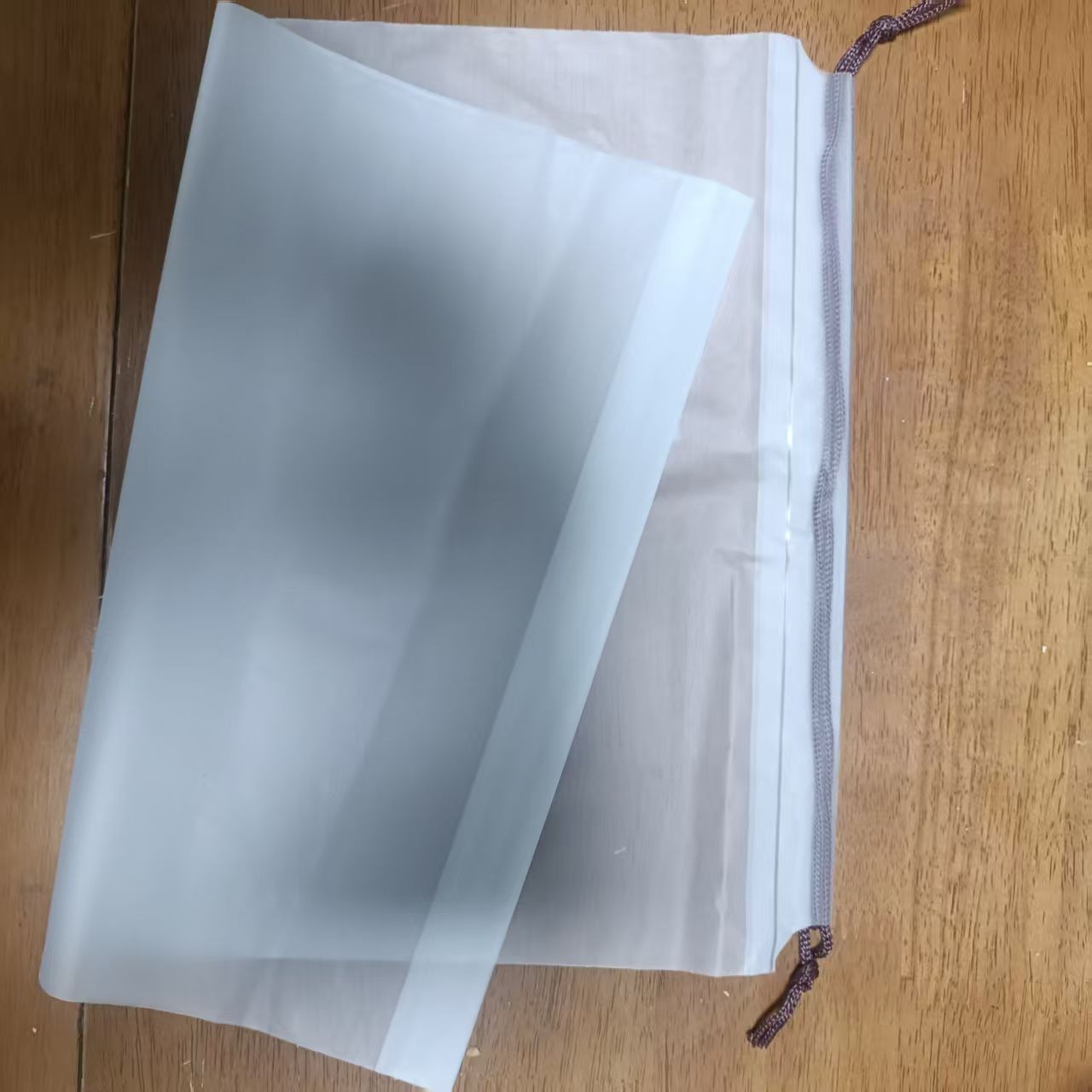 US Stock10-piece transparent drawstring travel bag, waterproof drawstring pocket