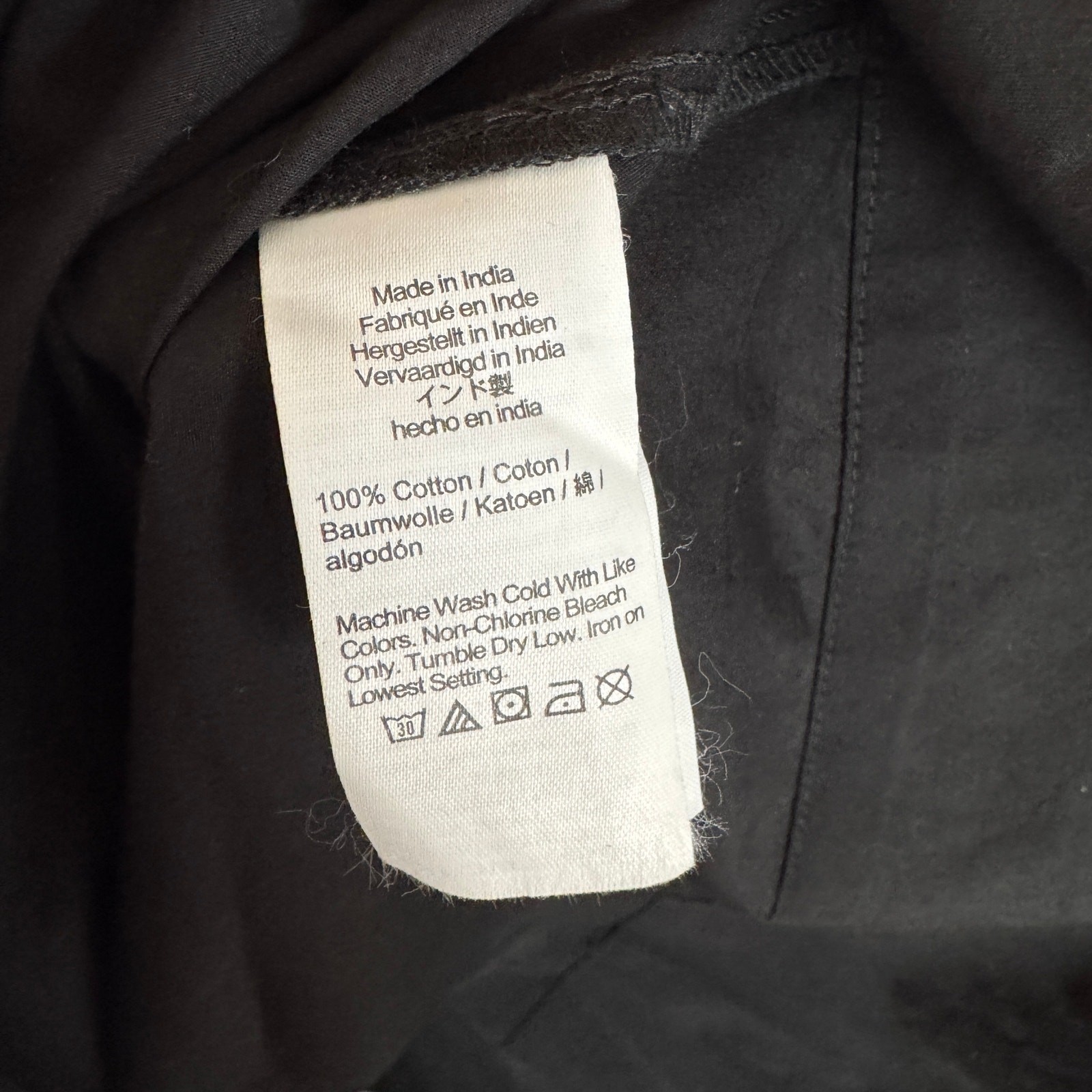 J.Crew Zip Up Shirtdress Womens 6 Black Midi Short Sleeve A-Lined Cotton Poplin