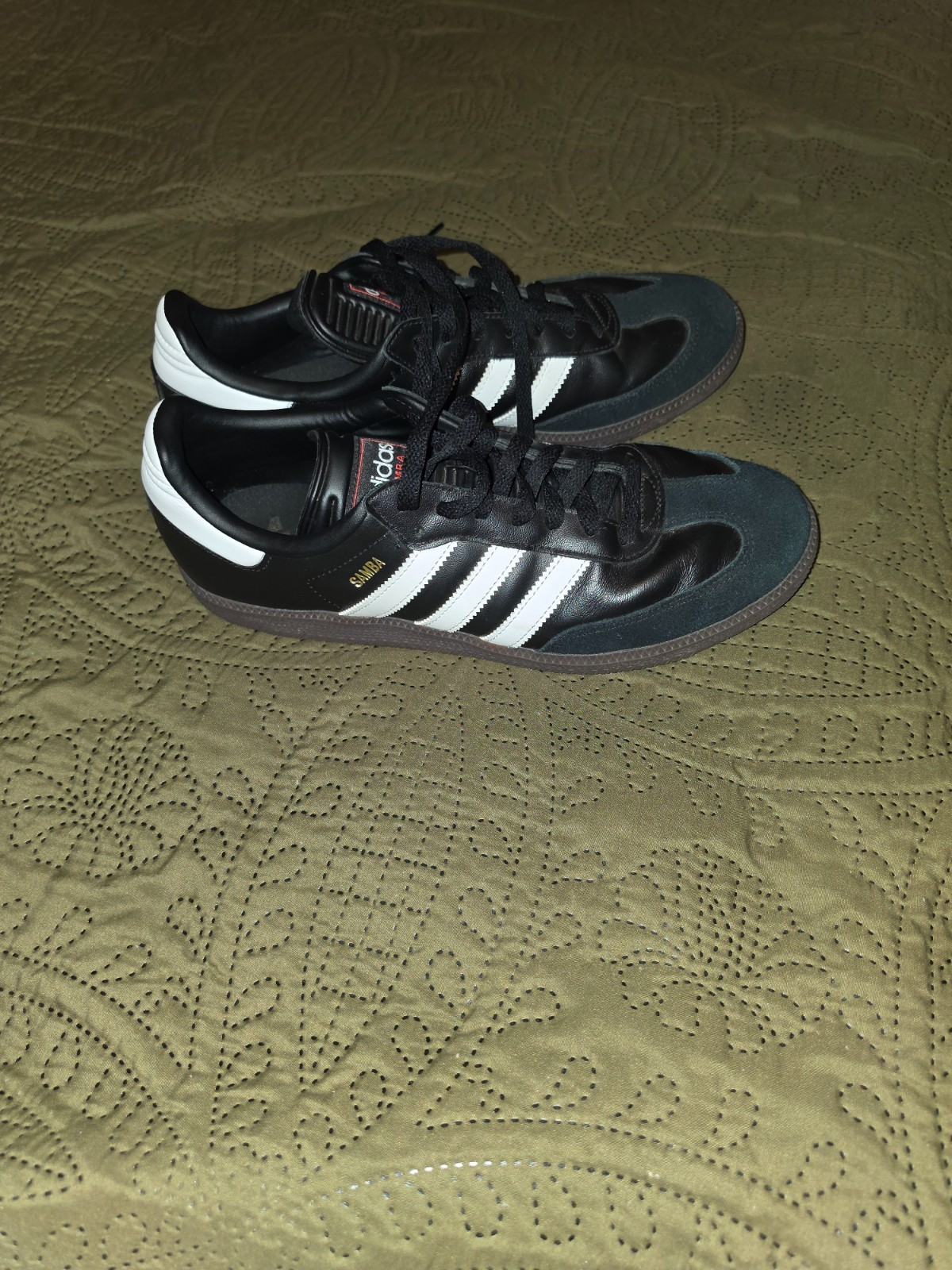 Size 9.5 – adidas Samba OG Black Gum