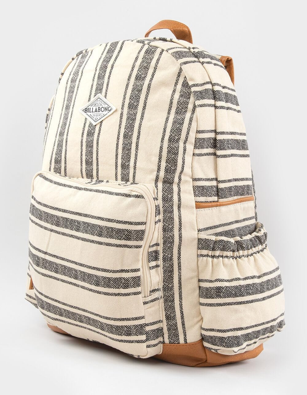 Womens Home Abroad Backpack, Black & White