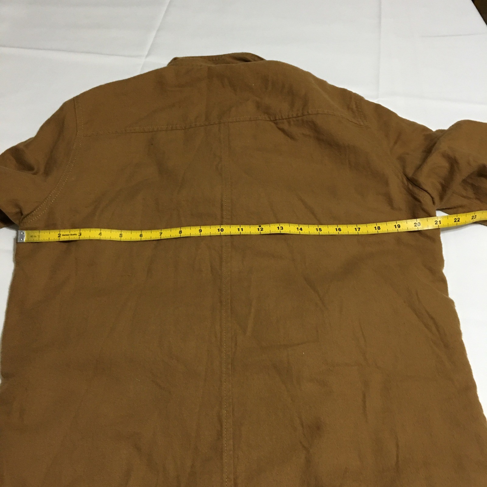 The North Face Shirt Jacket Mens Small Brown Sherpa Lined Button Up