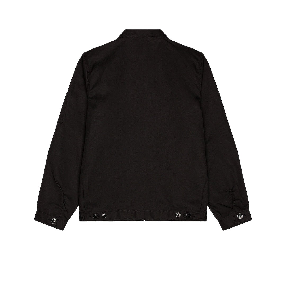Insulated Eisenhower Front Zip Jacket – Black, Size L