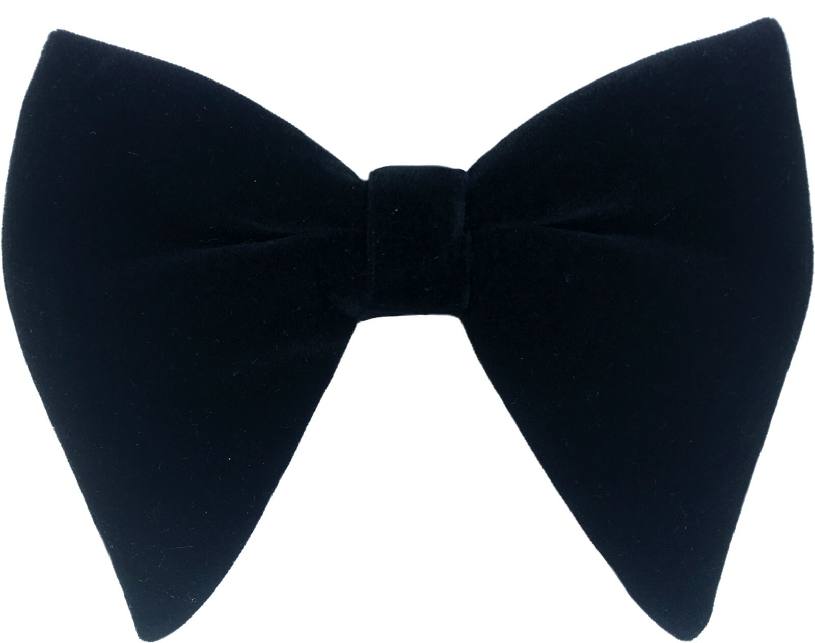 Men’s Velvet Bow Ties Pre-Tied Oversized Bowtie Formal Tuxedo Butterfly Big Bow