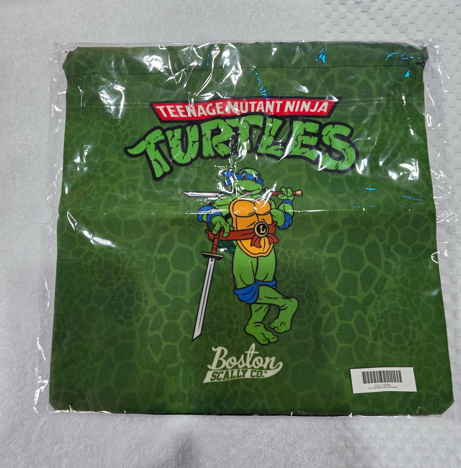 Boston Scally Co. TMNT Teenage Mutant Ninja Turtles ** ALL FOUR DUST BAGS !! **