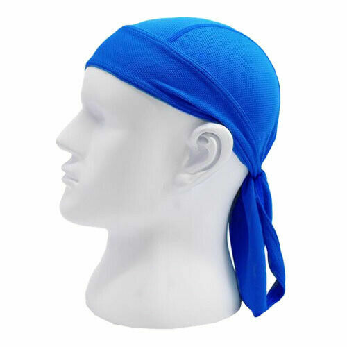 3 Pack Skull Cap Motorcycle Head Wrap Tie Durag Du-rag Quick-drying Cycling Hat