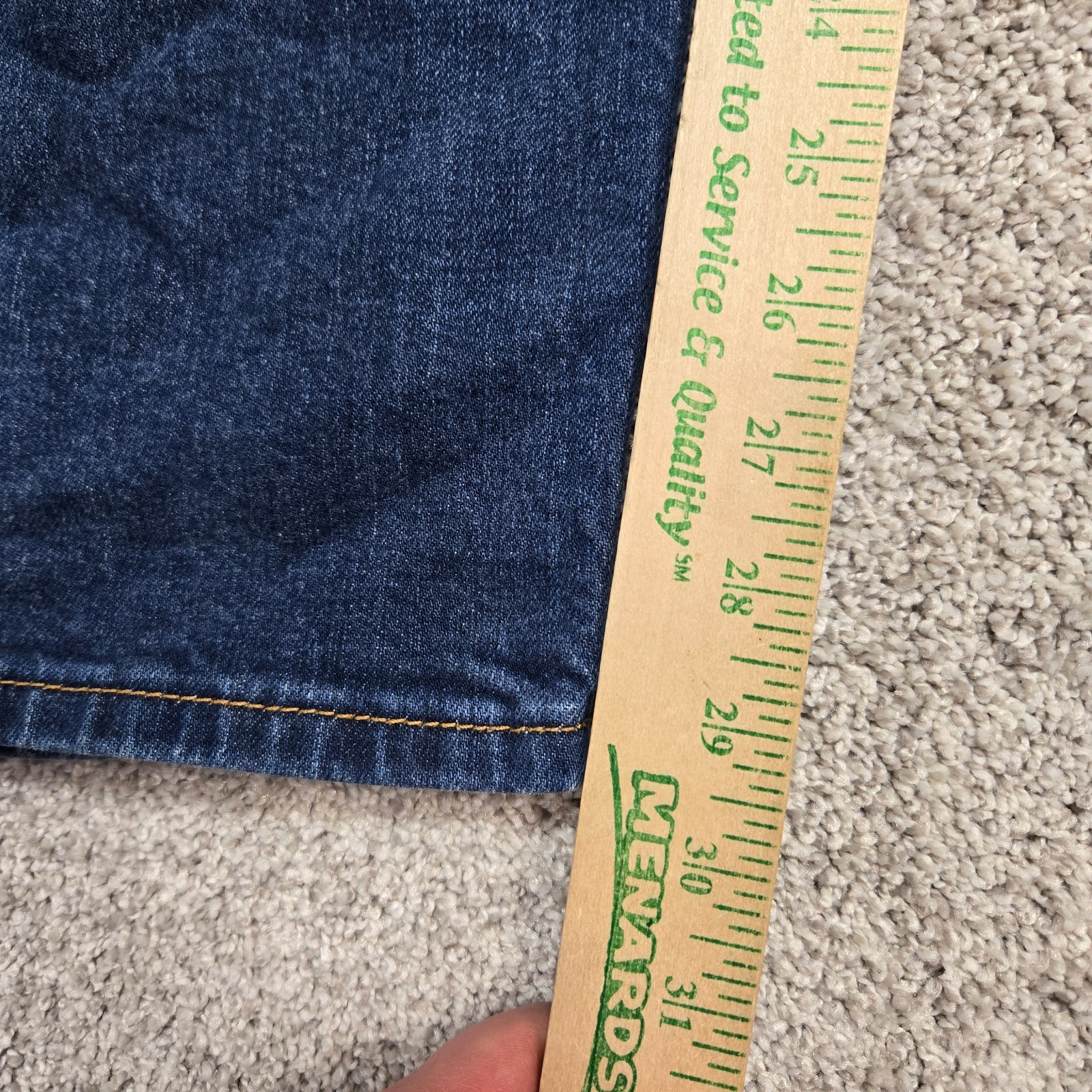 Levi’s 502 Jeans Men’s 36×32 (fit 36×30) Blue stretch Taper