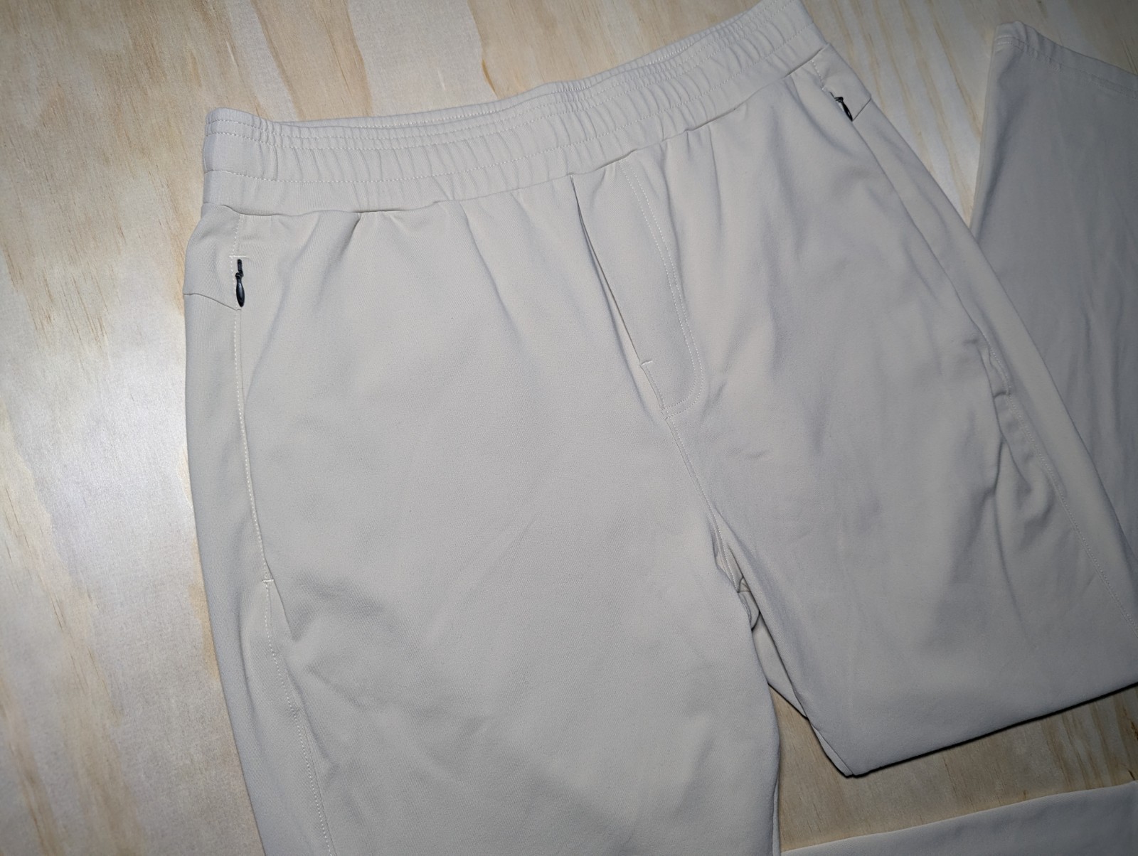 Public Rec Men’s 34×29 Sand All Day Every Day Pants Nylon Stretch Zip Pockets
