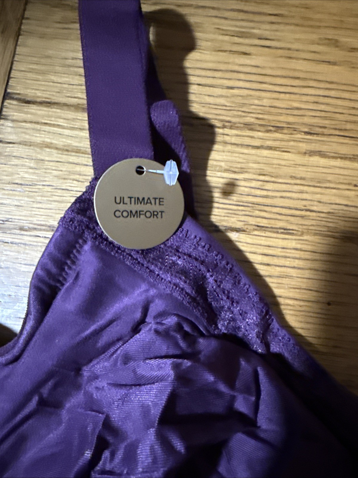 40H – WACOAL Perfect Primer Full Figure Underwire Bra, Italian Plum, New