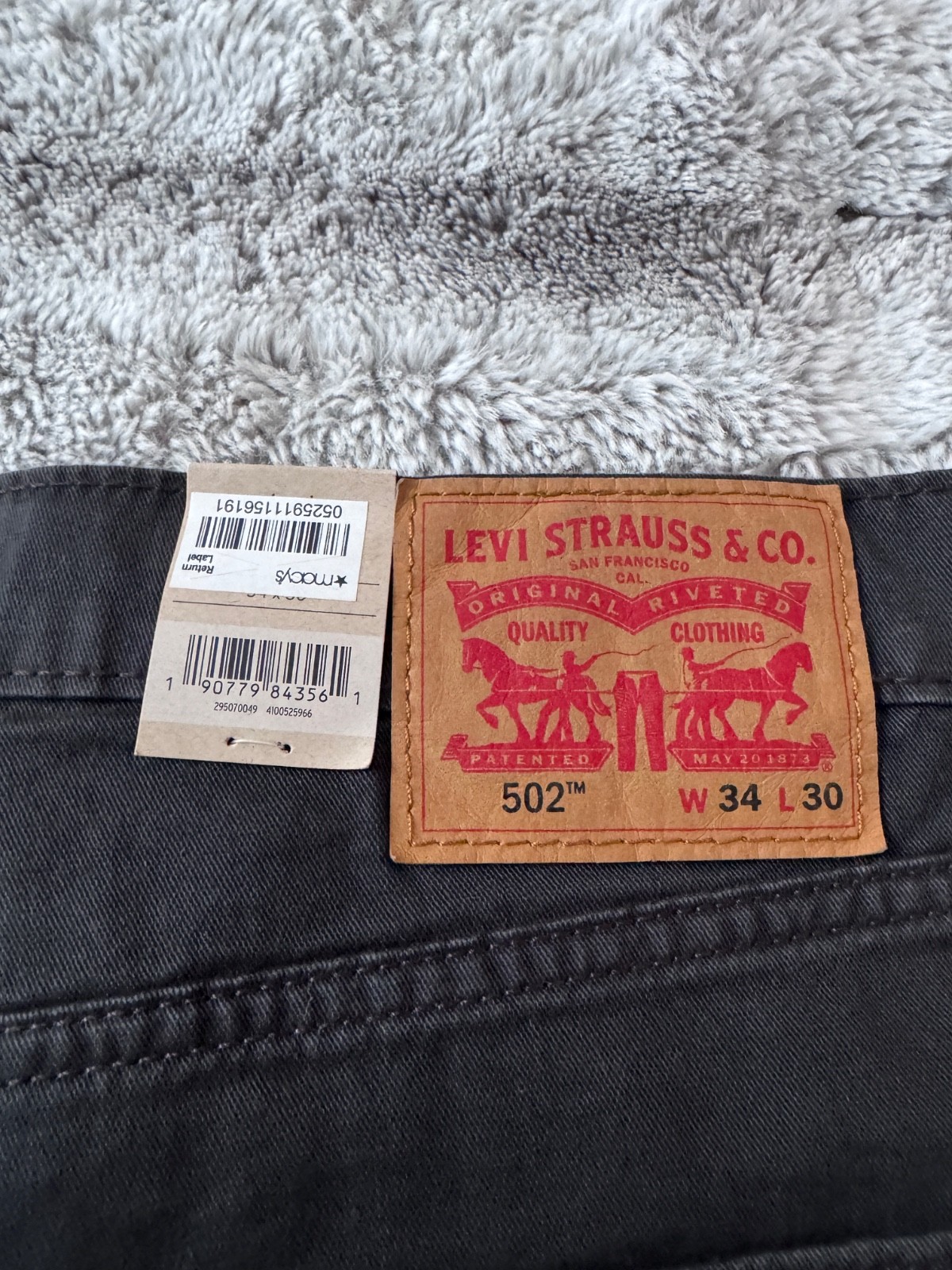 levis 502 black jeans